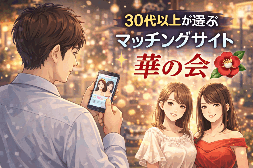 【2026年3月最新】華の会メールは会える?熟練ユーザーと女性利用者が教える「大人の一本釣り」攻略術